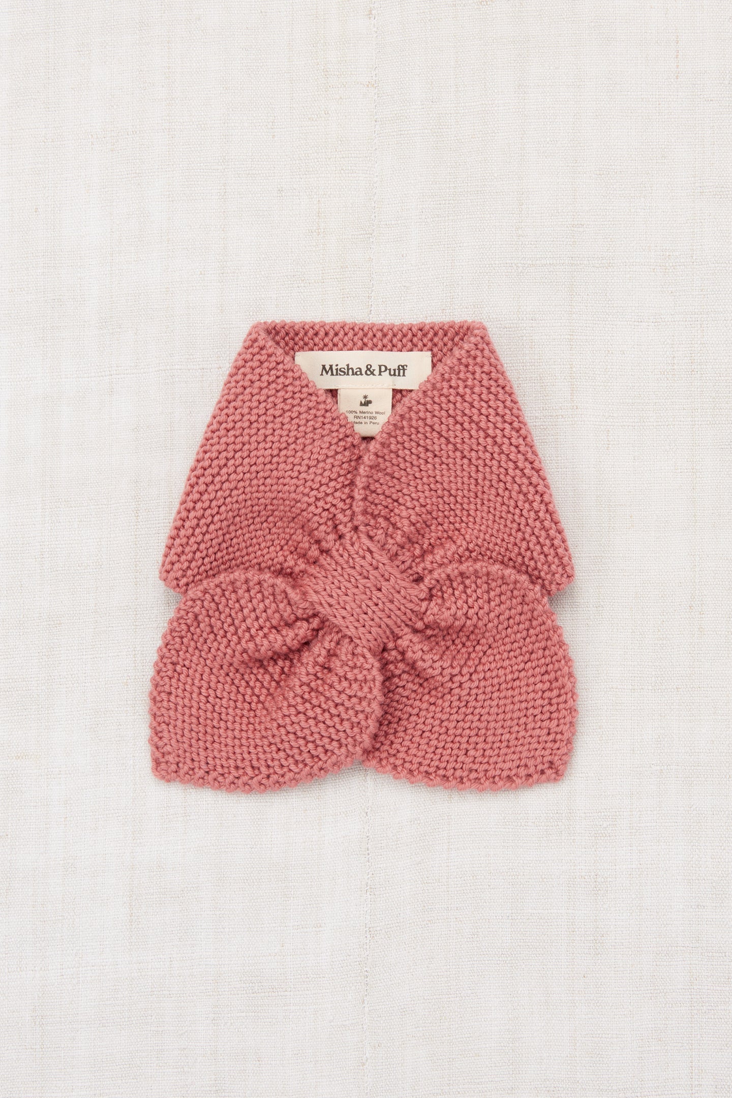 SLEDDING SCARF |  ROSEWOOD