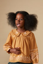●40% OFF● MURIELLE BLOUSE | DRIED ORANGE (ONLY 1 LEFT IN 9-11Y)